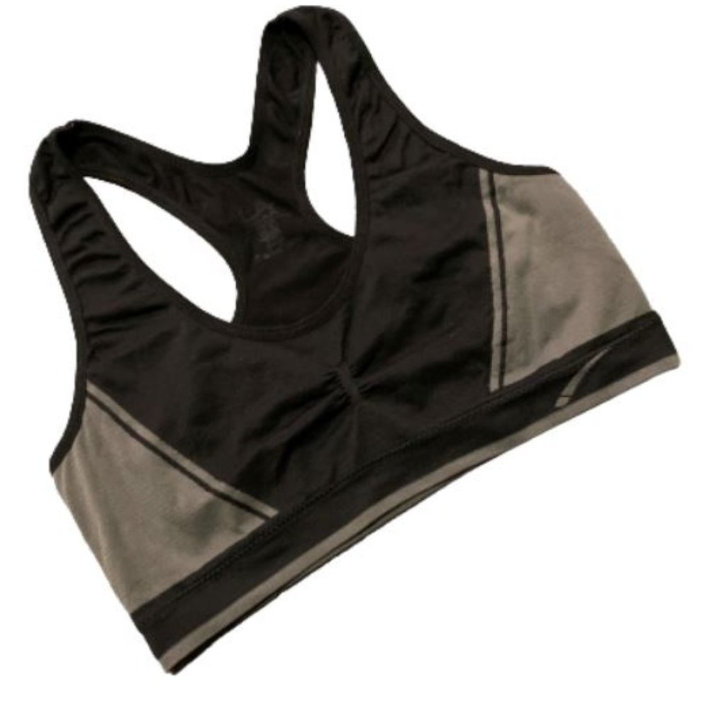LA Gear Black and Gray Sports Bra